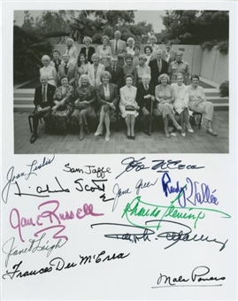 Hollywood Photo, Autographed by Legends of the Golden Age